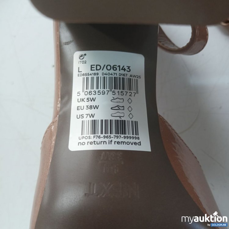 Artikel Nr. 933451 Artikel Nr. 933451: Next Beige High Heels Blockabsatz