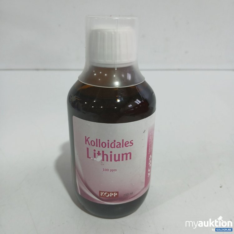 Artikel Nr. 952451: Kopp Kolloidales Lithium 250ml 