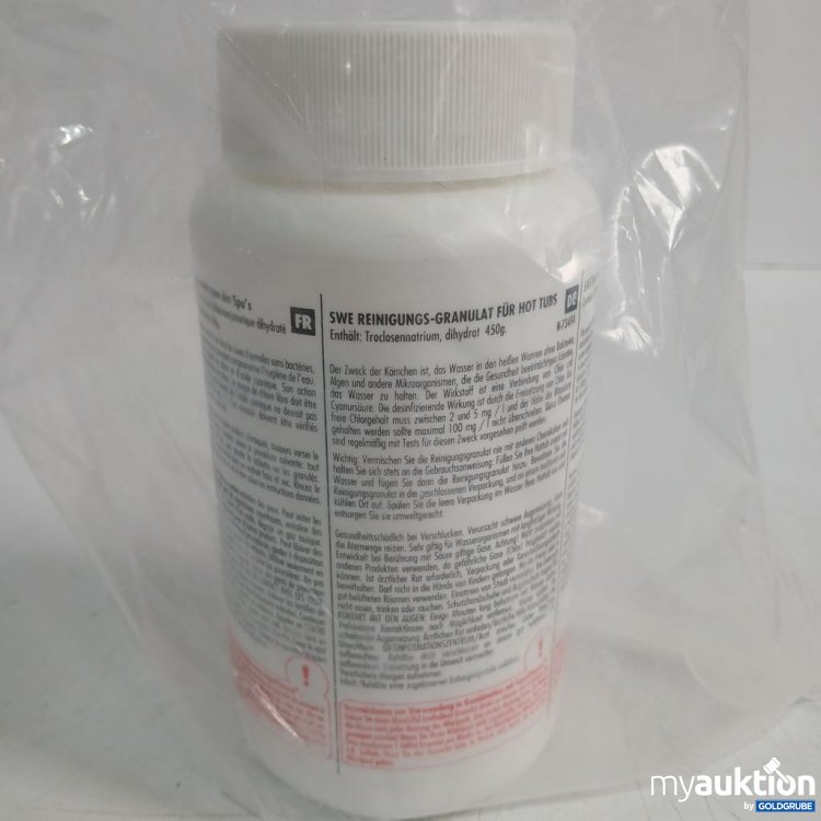 Artikel Nr. 953451: SWI Reinigungs-Granulat für Hot Tubs 450 g