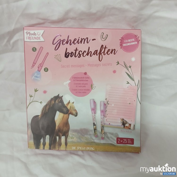 Artikel Nr. 361452 Artikel Nr. 361452: Pferde Freunde Geheim-botschaften