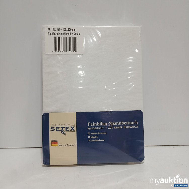 Artikel Nr. 443452: SETEX Feinbiber Spannbetttuch 90x190 -100x200cm 