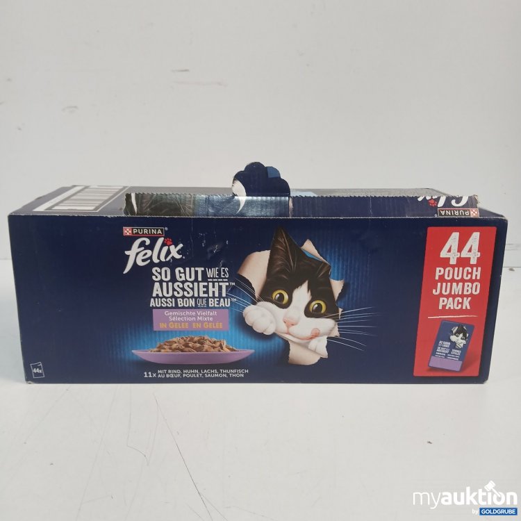 Artikel Nr. 470452: Purina Felix 44 x 100 g Katzenfutter Gemischte Vielfalt in Gelee