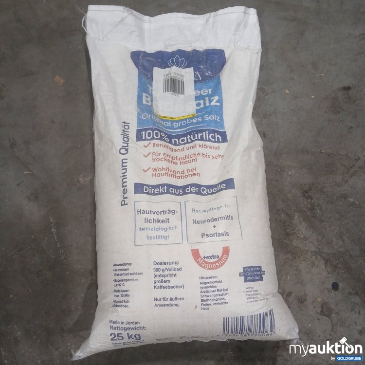 Artikel Nr. 477452: Totes Meer Badesalz 25 kg