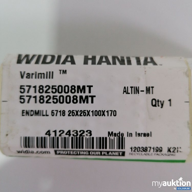 Artikel Nr. 783452 Artikel Nr. 783452: Widia Hanita Varimill