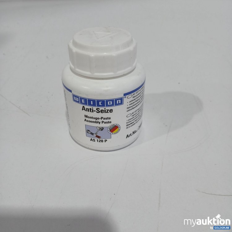 Artikel Nr. 804452 Artikel Nr. 804452: Weicon Anti Seize Montage Paste 120g