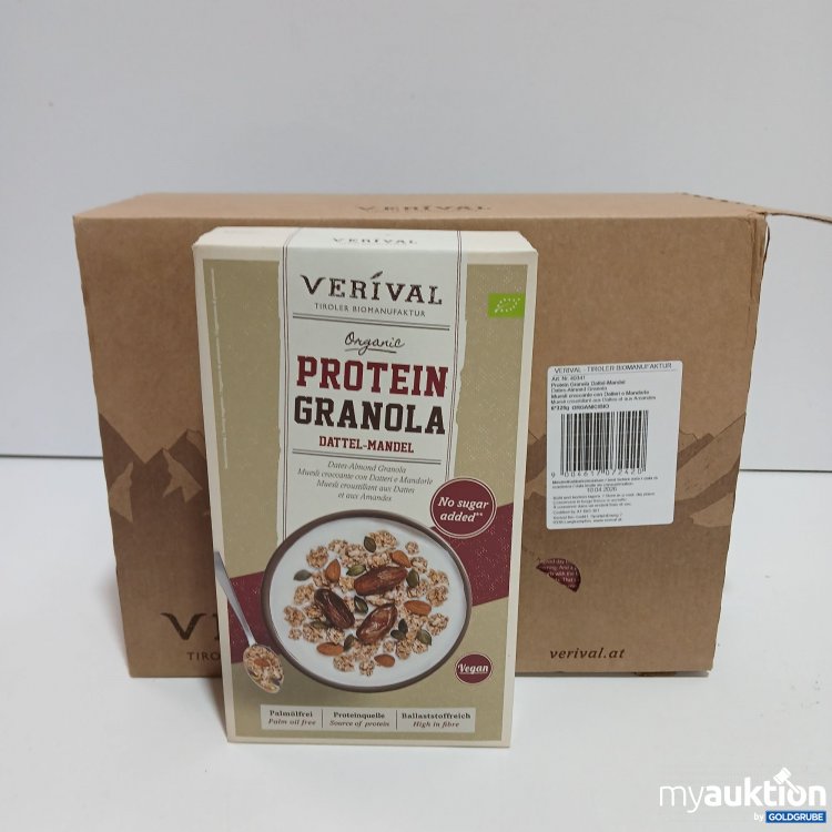 Artikel Nr. 869452 Artikel Nr. 869452: Verival Protein Granola Dattel-Mandel 6x325g
