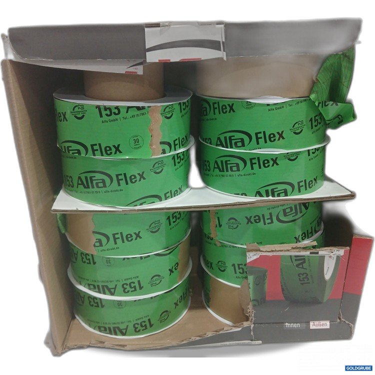 Artikel Nr. 887452 Artikel Nr. 887452: Alfa Flex Hochflexibles Folienklebeband 11 Stück x50mm x25m