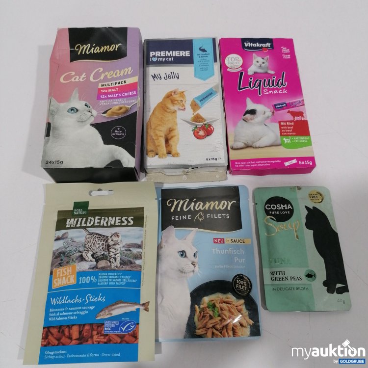Artikel Nr. 896452: Diverse Katzensnacks 6Stk