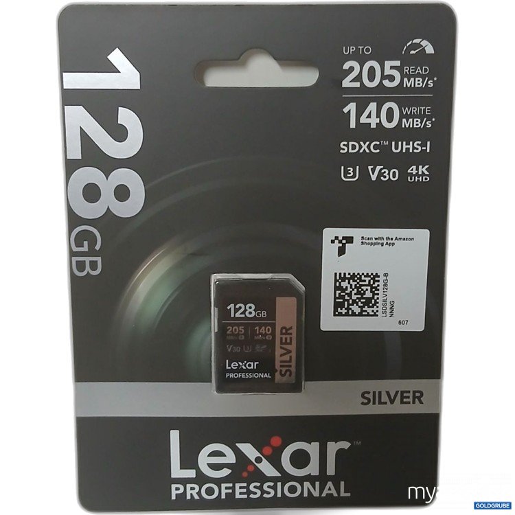 Artikel Nr. 917452 Artikel Nr. 917452: Lexar Professional Silver 128GB