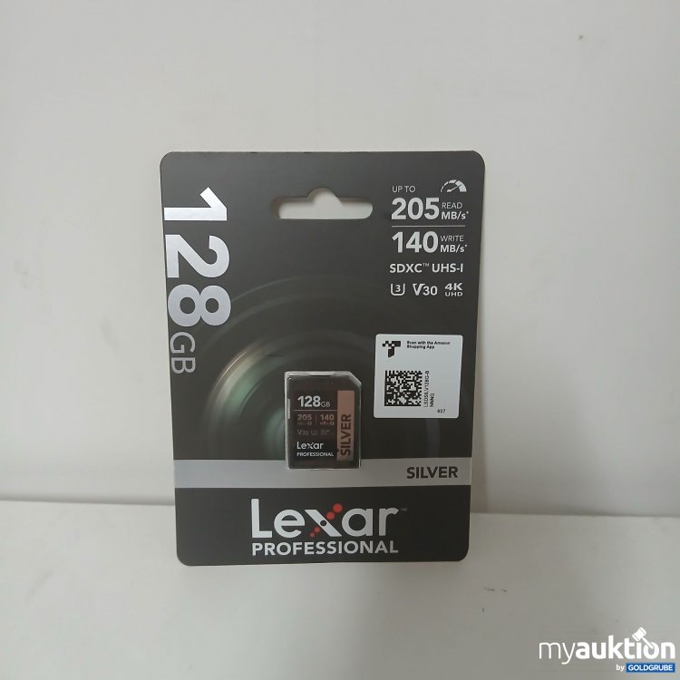 Artikel Nr. 917452 Artikel Nr. 917452: Lexar Professional Silver 128GB