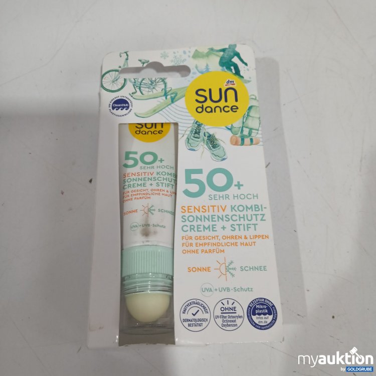 Artikel Nr. 952452 Artikel Nr. 952452: Sun dance 50+ sensitiv Kombi Sonnenschutz Creme+Stift 25ml + 3g