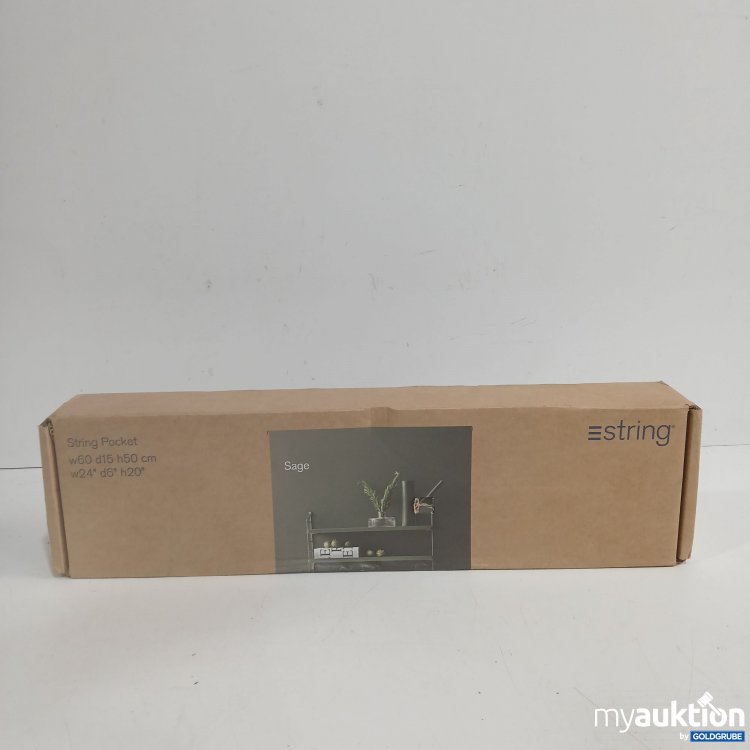 Artikel Nr. 956452: String Pocket Sage w60 d15 h50cm 