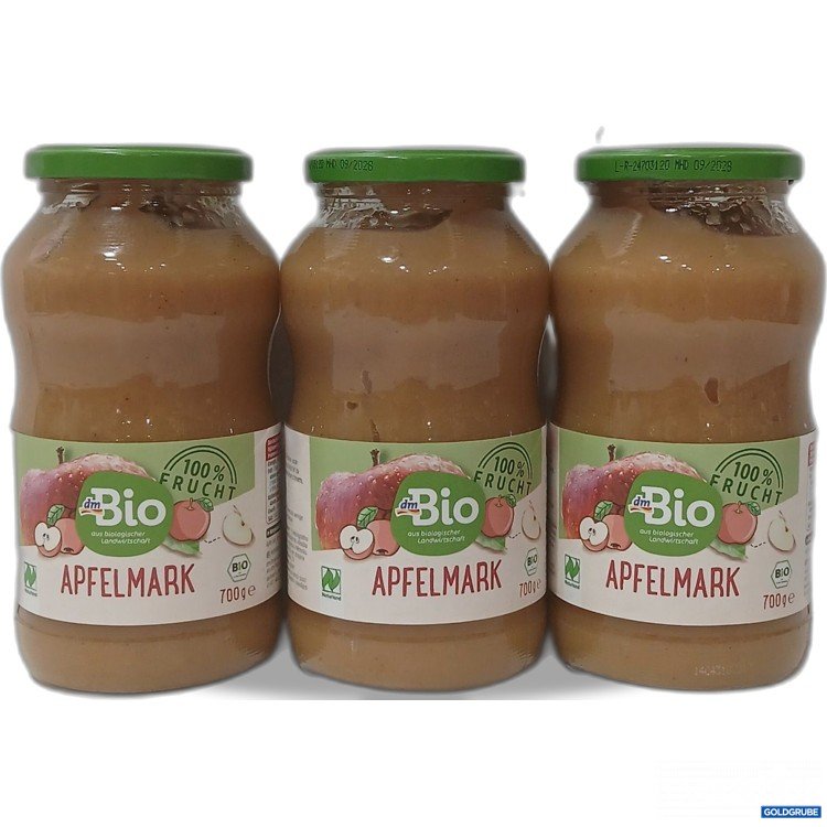 Artikel Nr. 970452 Artikel Nr. 970452: DM Bio Apfelmark je 700g
