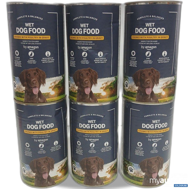 Artikel Nr. 973452: Amazon Wet Dog Food Chunks with poultry ja Gravy 6x1.24kg 