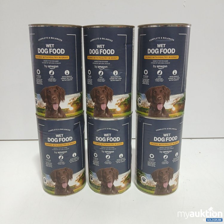 Artikel Nr. 973452: Amazon Wet Dog Food Chunks with poultry ja Gravy 6x1.24kg 