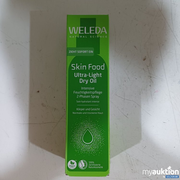 Artikel Nr. 985452 Artikel Nr. 985452: Weleda Skin Food Ultra-Light Dry Oil Intensive, 100ml