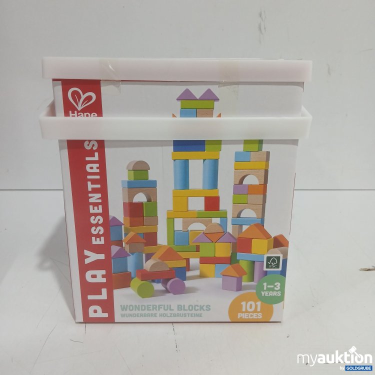 Artikel Nr. 992452 Artikel Nr. 992452: Hape Play Essentials Wonderful Blocks 101 Pieces