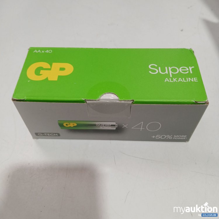 Artikel Nr. 443453: GP Super Alkaline AAx40 