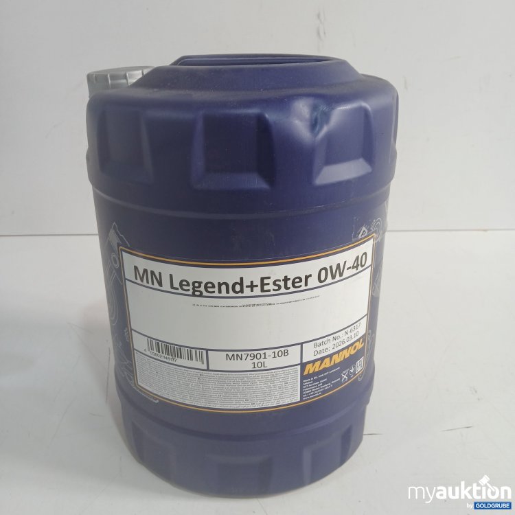 Artikel Nr. 461453 Artikel Nr. 461453: Mannol MN Legend+Ester 0W-40 10L