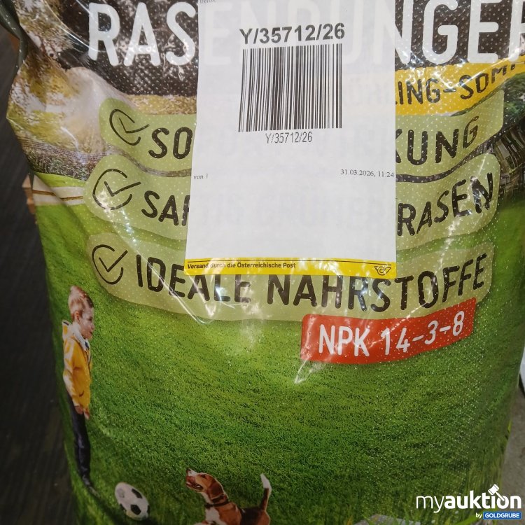 Artikel Nr. 464453 Artikel Nr. 464453: Terrano
Rasendünger NPK 14-3-8