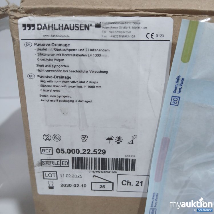 Artikel Nr. 525453 Artikel Nr. 525453: Dahlhausen Passive Drainage 25Stk