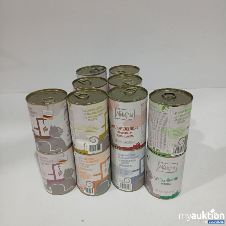 Artikel Nr. 808453: Mjamjam Katzenfutter diverse Sorten je 400g