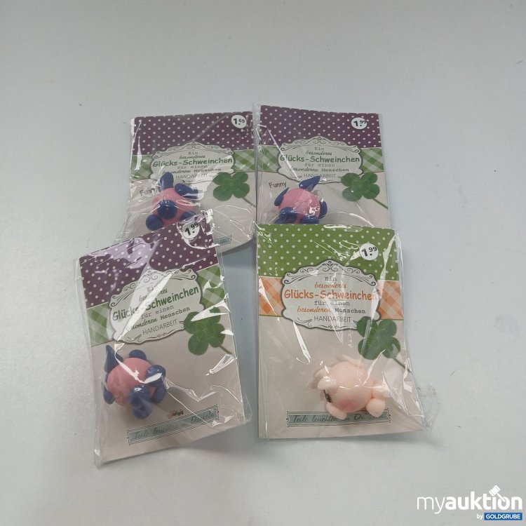 Artikel Nr. 861453: Glücks-Schweinchen 4 Stück 