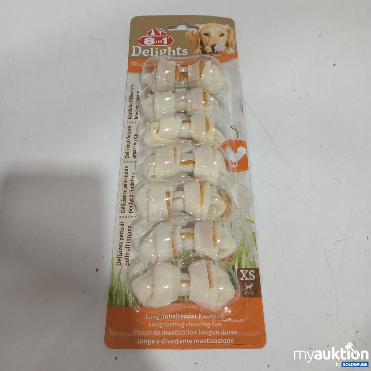 Artikel Nr. 885453: Delights 8in1 Chicken Bones XS 84g