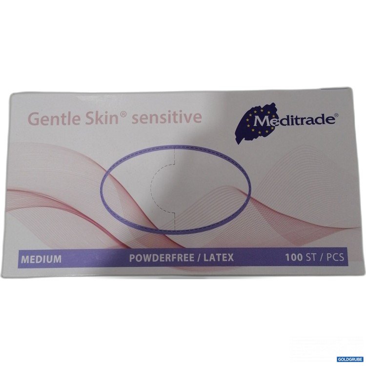 Artikel Nr. 890453: Meditrade Gentle Skin Sensitive Powderfree/Latex Handschuhe Gr. M 100 Stk