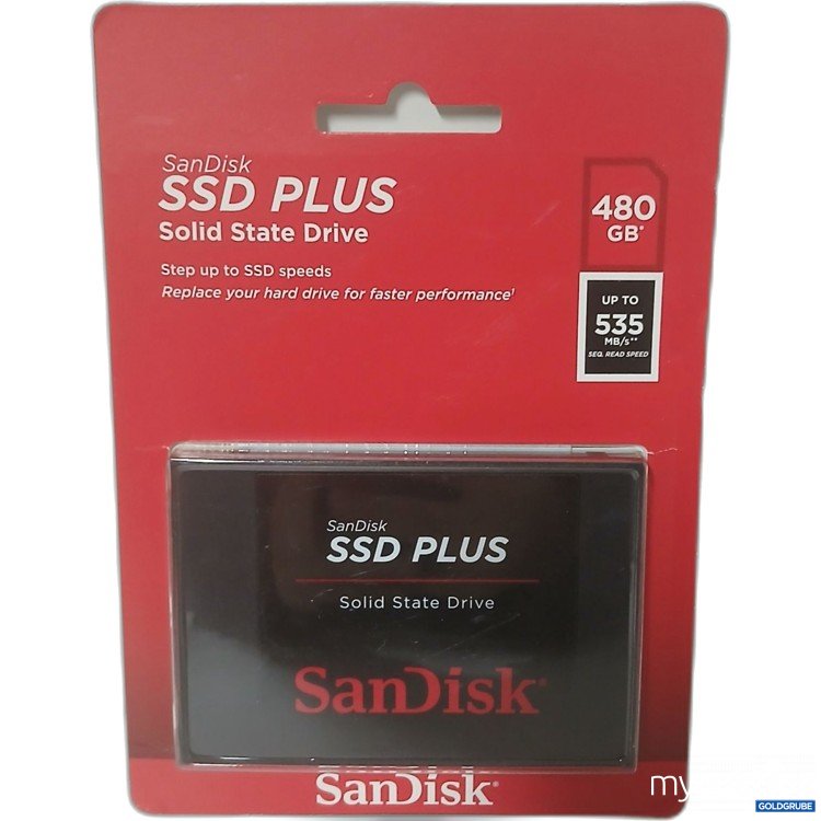 Artikel Nr. 917453 Artikel Nr. 917453: SanDisk SSD Plus Solid State Drive 480GB