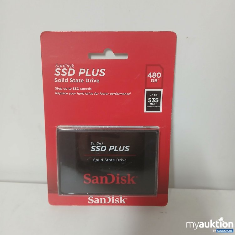 Artikel Nr. 917453 Artikel Nr. 917453: SanDisk SSD Plus Solid State Drive 480GB
