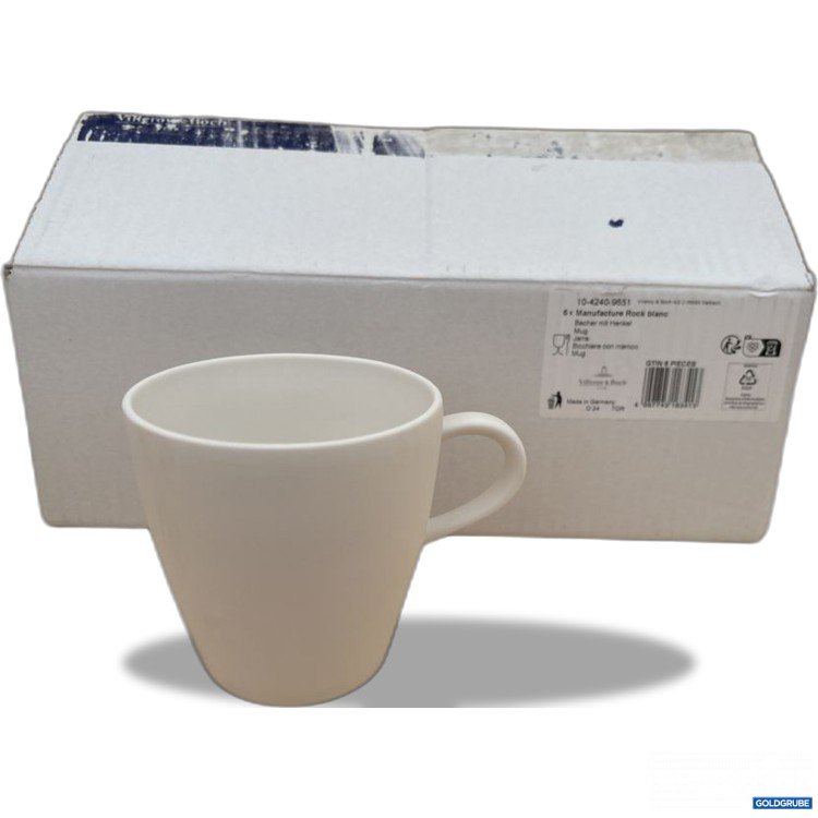 Artikel Nr. 921453: Villeroy & Boch Manufacture Rock blanc Becher mit Henkel