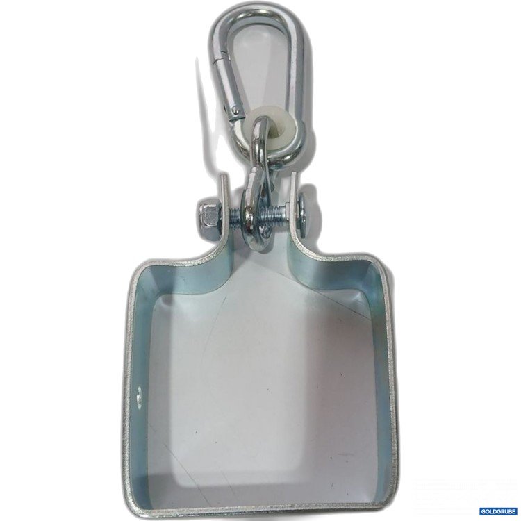 Artikel Nr. 951453: Schauckelschelle mit Karabinerhaken 90mm×90mm
