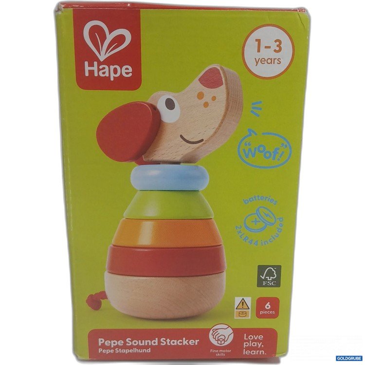 Artikel Nr. 992453 Artikel Nr. 992453: Hape Pepe Sound Stacker