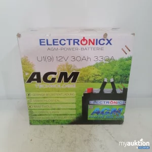Auktion Electronicx AGM Power Batterie U1(9) 12V 30Ah 330A