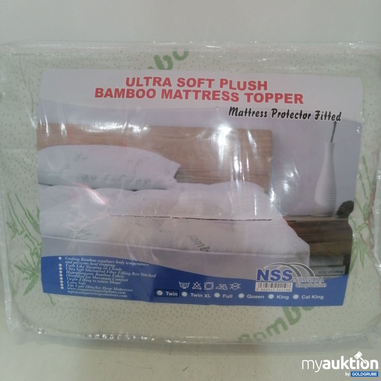 Artikel Nr. 426454: Ultra soft plush bamboo mattress Topper 