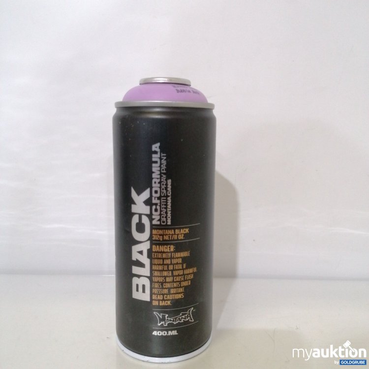 Artikel Nr. 761454 Artikel Nr. 761454: Montana Black Spray Paint 400ml