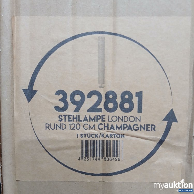 Artikel Nr. 806454 Artikel Nr. 806454: Stehlampe London Rund 120cm Champagner 392881