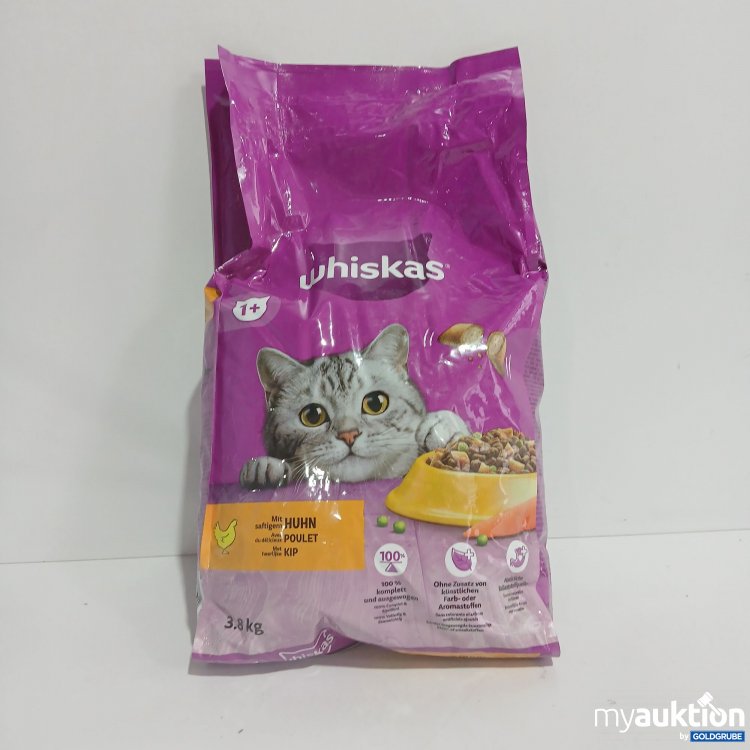 Artikel Nr. 816454: Whiskas Katzenfutter mit saftigen Huhn 3.8kg 