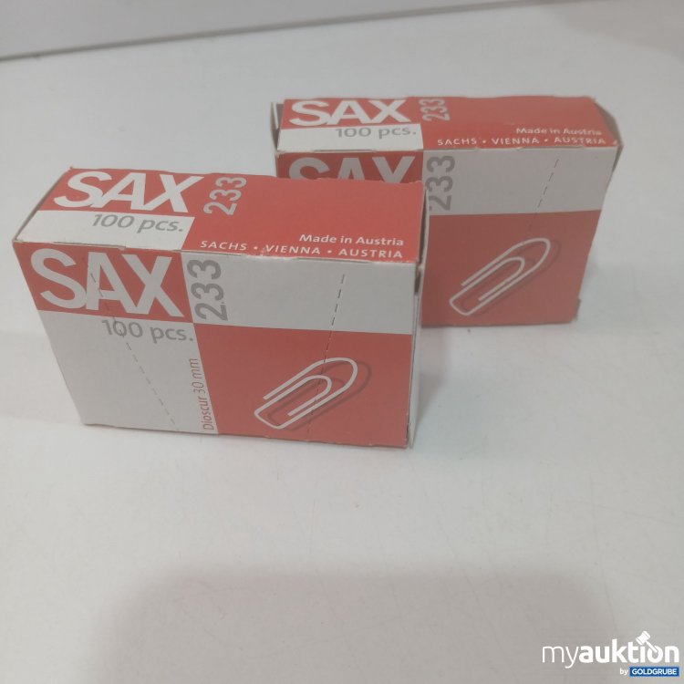 Artikel Nr. 873454 Artikel Nr. 873454: SAX Büroklammern 200Stk