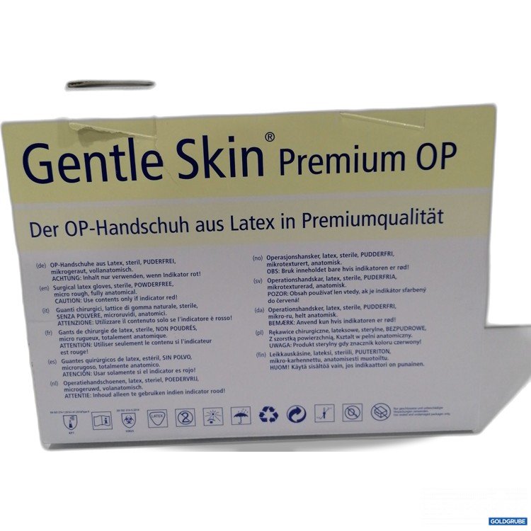 Artikel Nr. 890454: Gentle Skin Premium OP Handschuhe, Steril, 50Paar Gr. 6