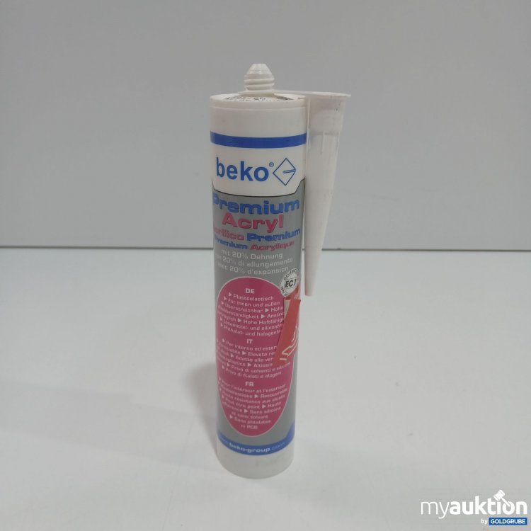 Artikel Nr. 906454 Artikel Nr. 906454: Beko Premium Acryl Weiss 310ml