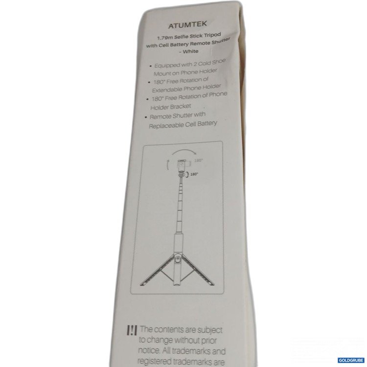 Artikel Nr. 922454: ATUMTEK 1.79m Selfie Stick Tripod mit Fernbedienung