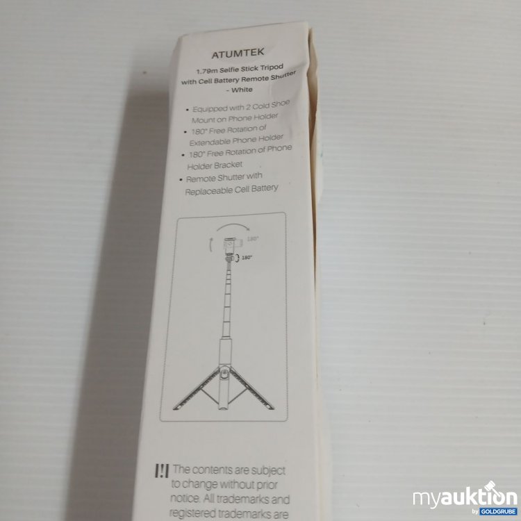 Artikel Nr. 922454: ATUMTEK 1.79m Selfie Stick Tripod mit Fernbedienung