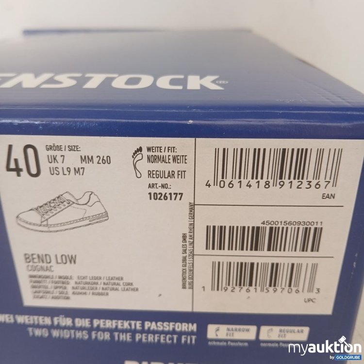 Artikel Nr. 957454: Birkenstock Bend Low Cognac