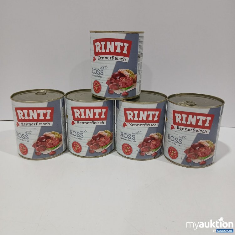 Artikel Nr. 961454: Rinti Kennerfleisch mit Ross 5x 800g 