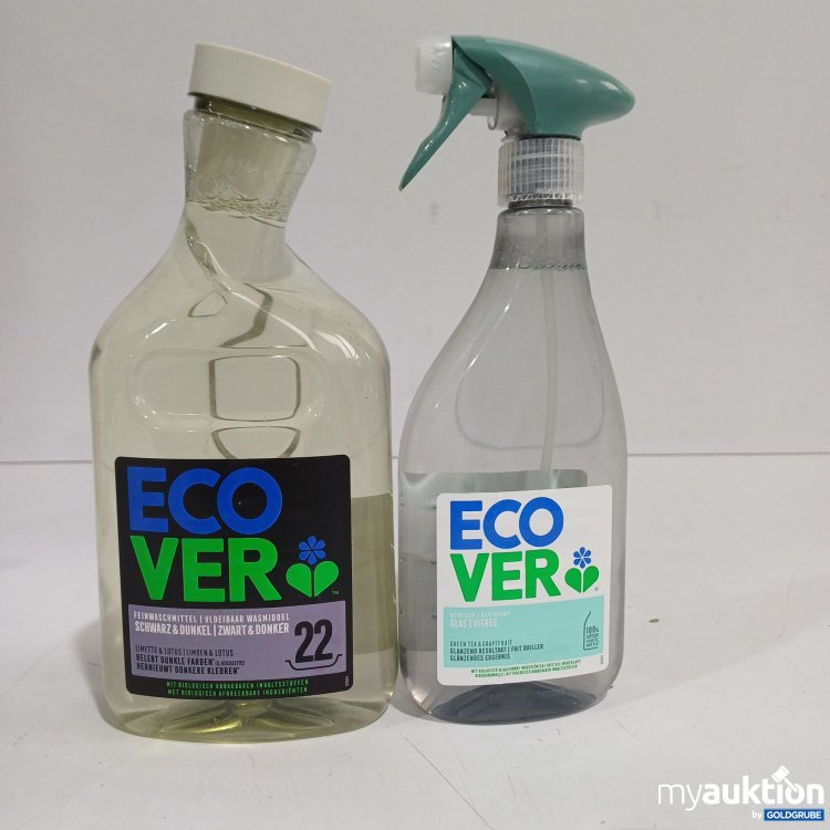 Artikel Nr. 962454: EcoVer Feinwaschmittel 1L / Glasreiniger 500ml