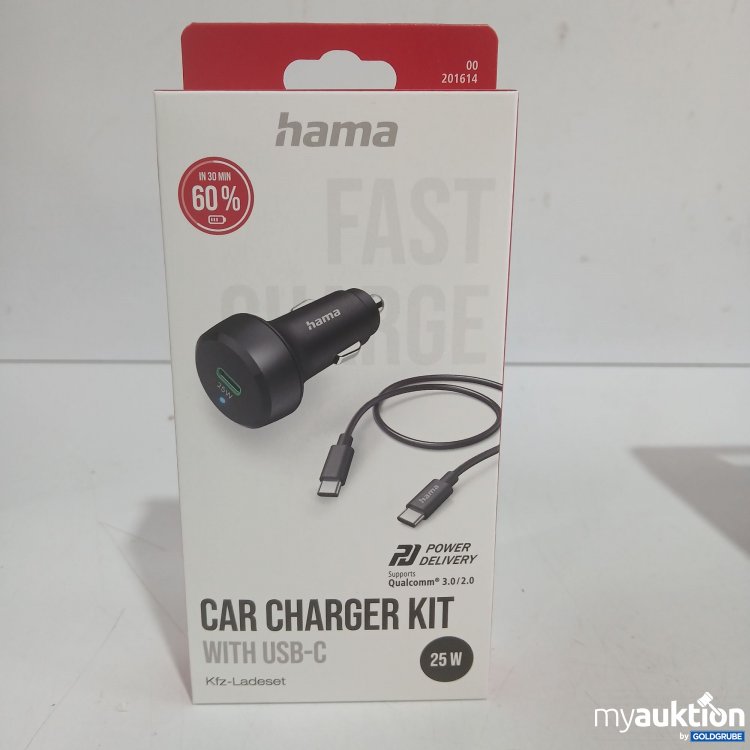 Artikel Nr. 977454 Artikel Nr. 977454: Hama Car Charger Kit with USB-C