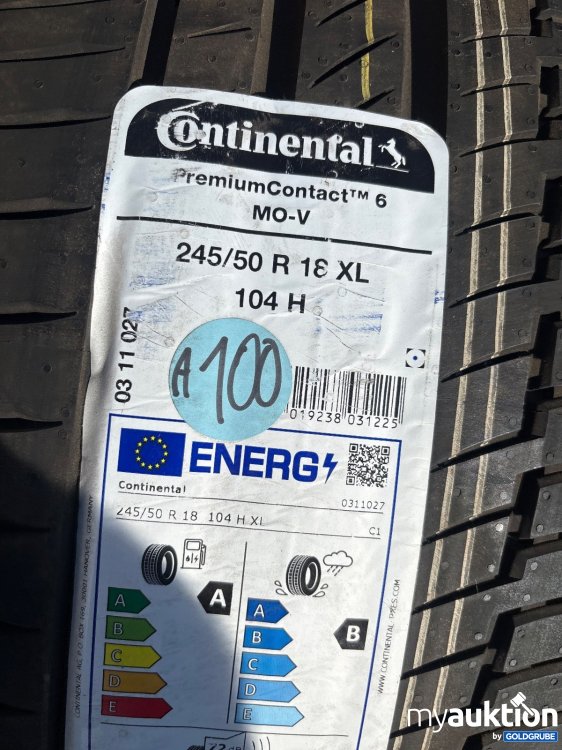 Artikel Nr. 445455 Artikel Nr. 445455: Continental PremiumContact 6 245/50 R18 104H XL Sommerreifen