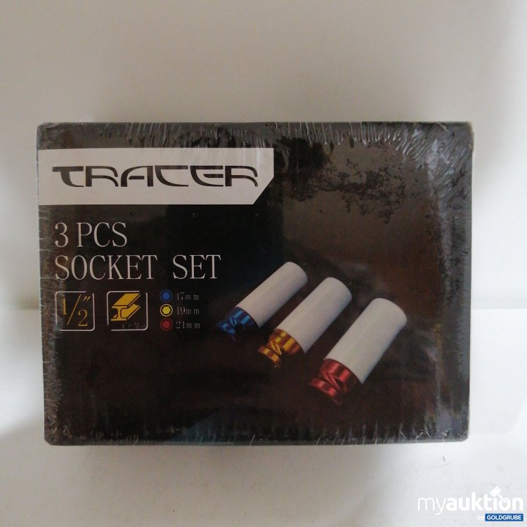 Artikel Nr. 758455 Artikel Nr. 758455: Tracer 3tlg Steckschlüsselsatz